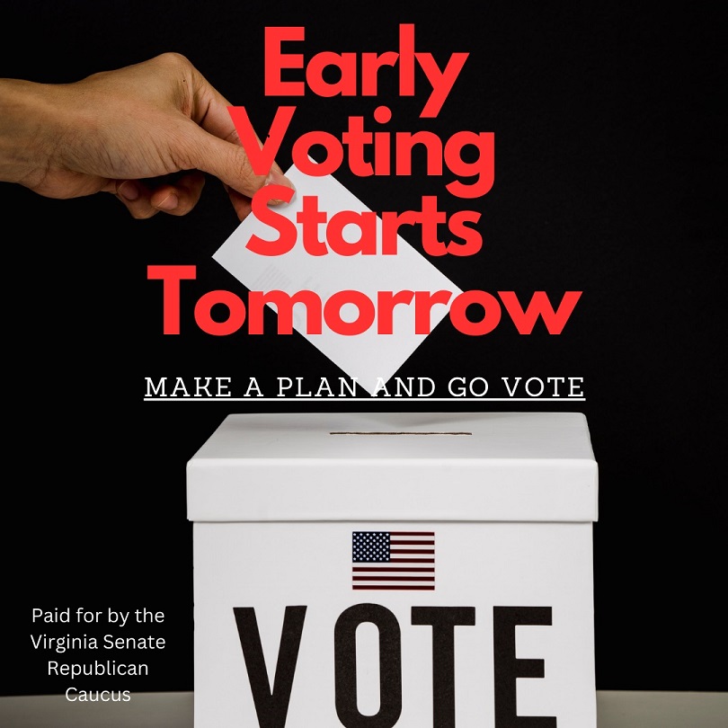 Early Voting starts Sept. 22nd