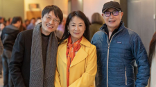 Lei Liang and guests at event