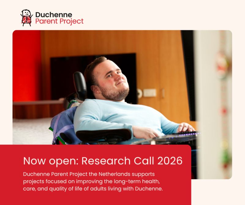 2026 Research Call Now Open: Adult Life with Duchenne