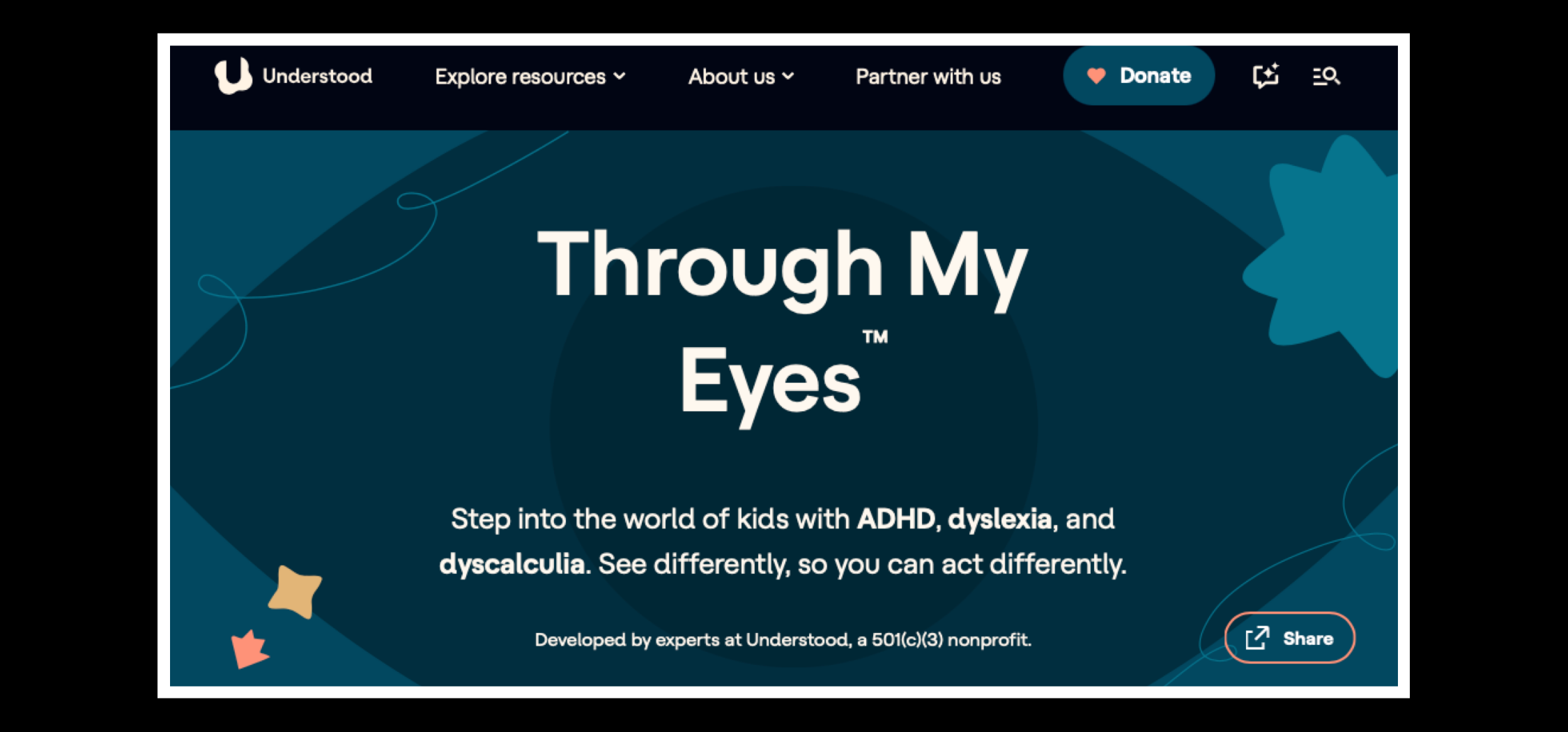 Through My Eyes - Understood.org