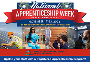 National Apprenticeship Week logo and images