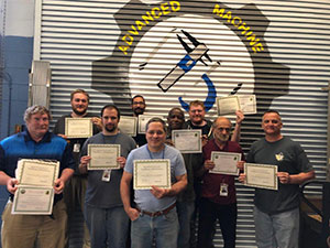 Manufacturing Training Program Graduates