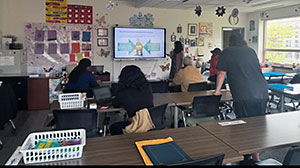 Photo of MACWIC training classroom