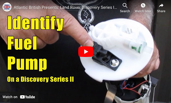video%3A Identify Fuel Pump On Land Rover Discovery 2 LEERN . Y 
