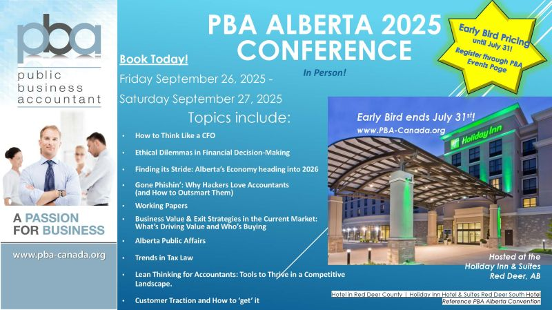 PBA Alberta 2025 Conference