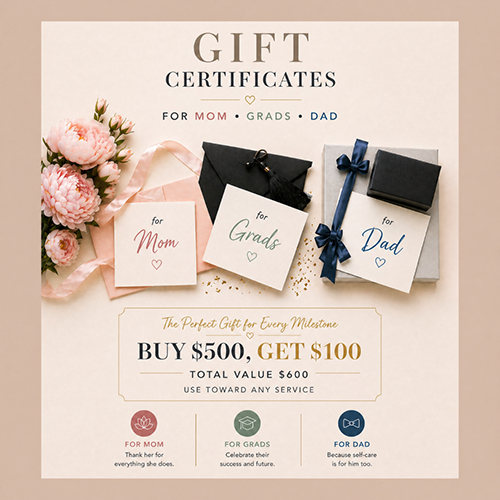 Buy $500, Get $100 ($600 Total)