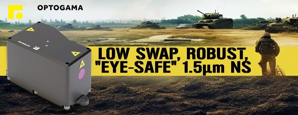 Optogama banner - low SWaP, robust,