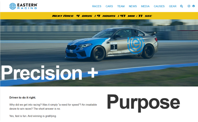 Eastern Racing Redesigned Site