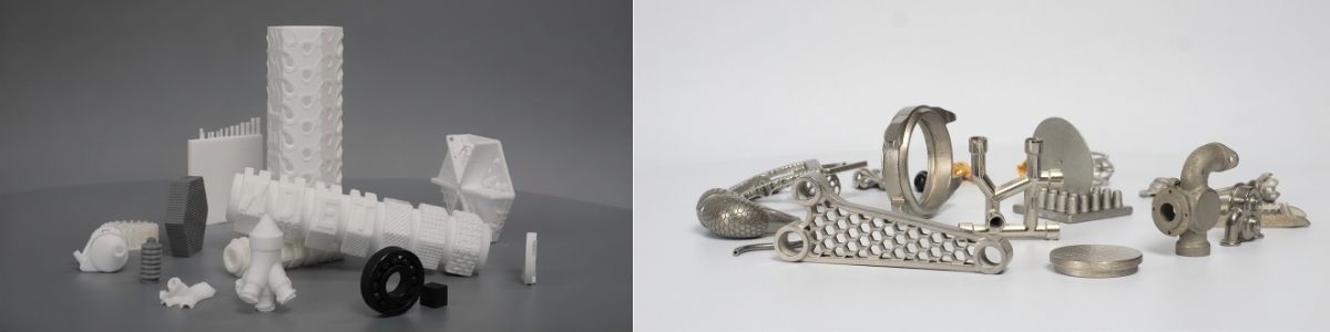 XJet ceramic and metal material portfolio
