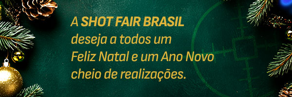 A SHOT FAIR BRASIL deseja a todos um Feliz Natal e um Ano Novo cheio de realizações.