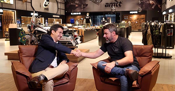 Mauro Braga - CEO Shot Fair Brasil e Paulo Ricado Gomes da CBC