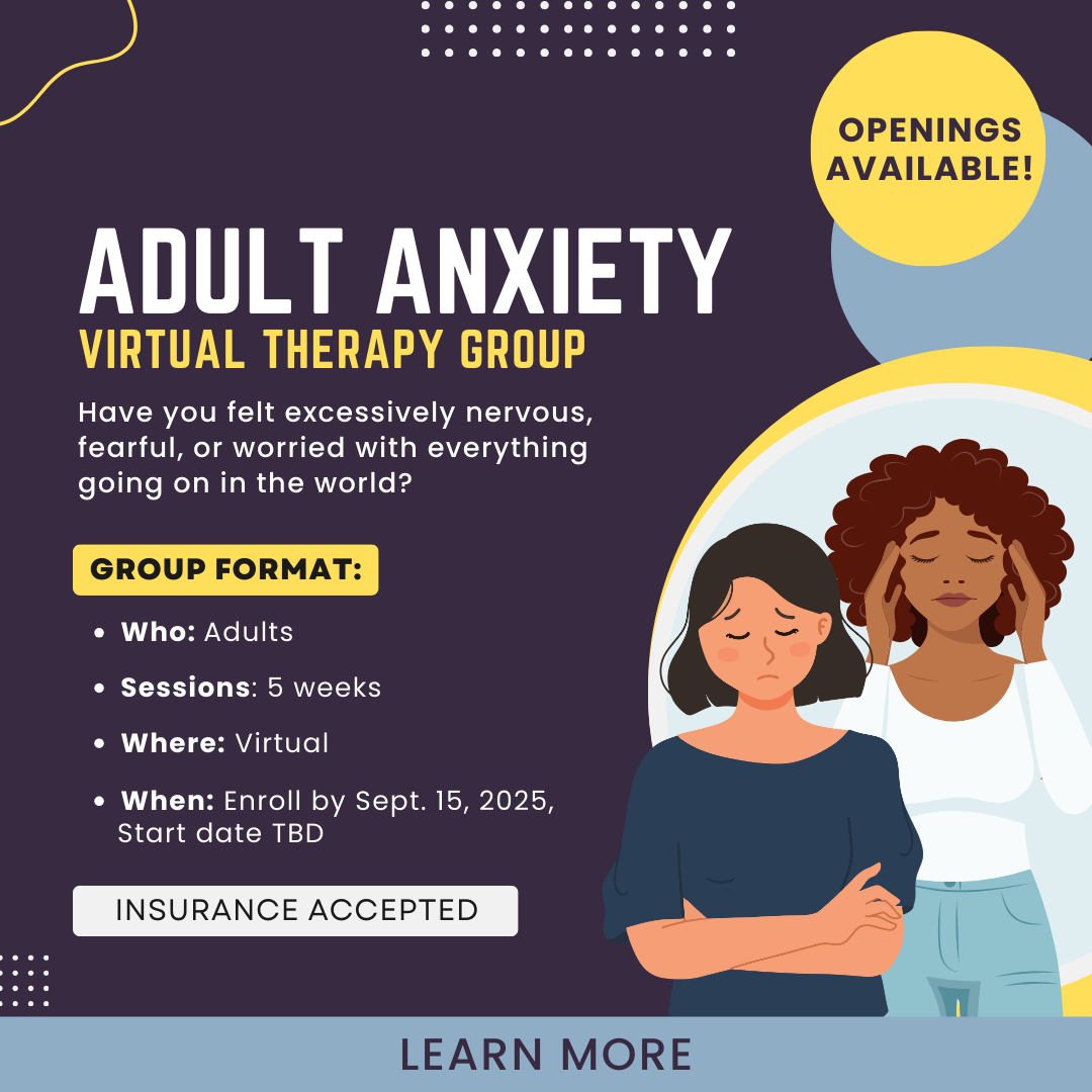 Adult Anxiety Virtual Support Group