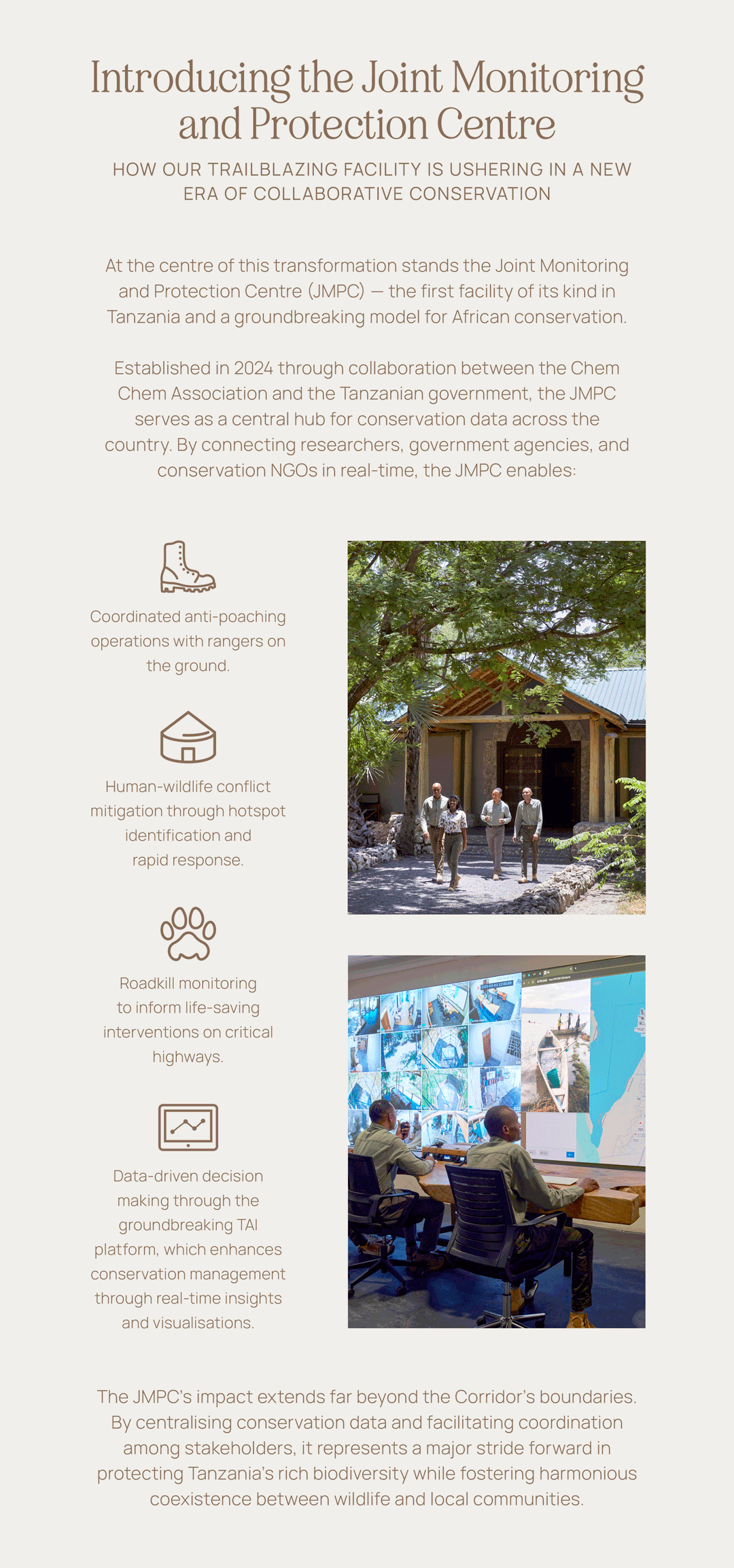 Introducing the Joint Monitoring and Protection Centre