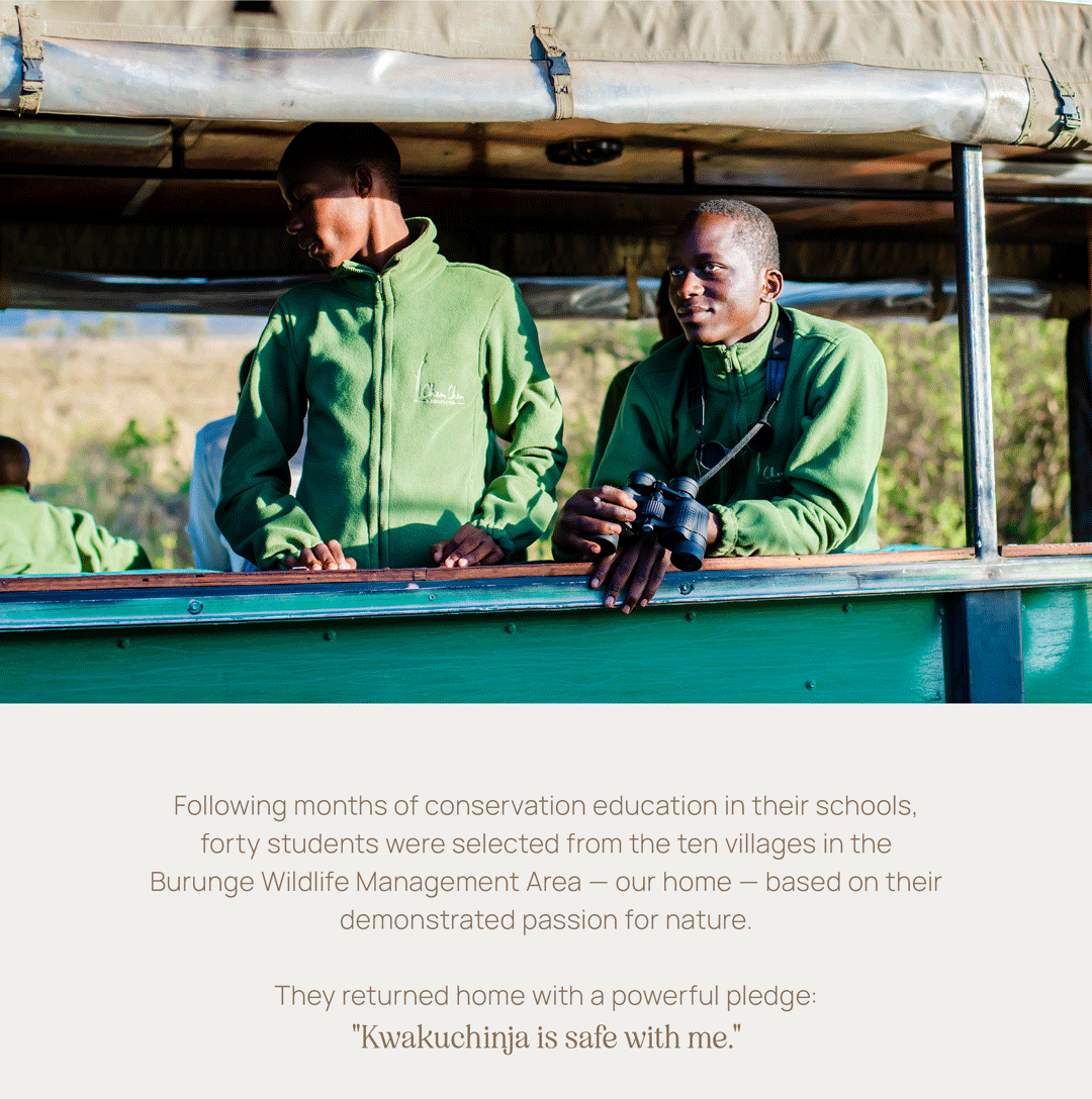 Kwakuchinja is safe with me