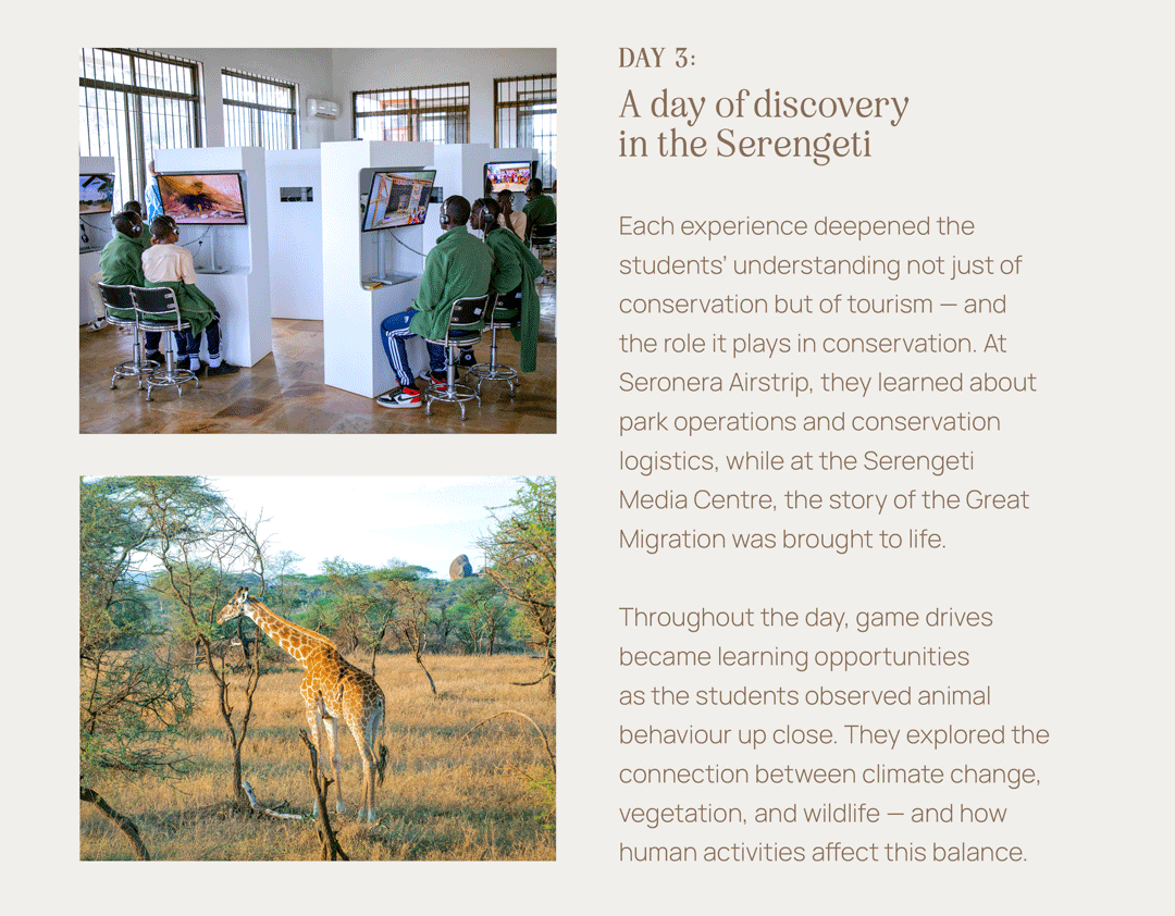 A day of discovery in the Serengeti