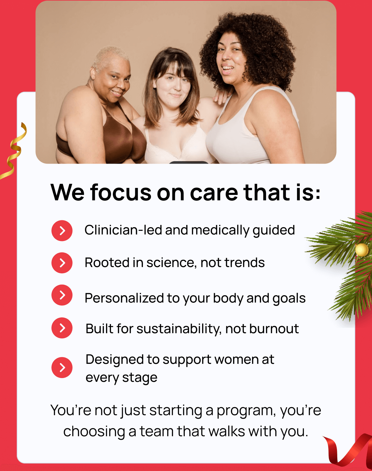 We Focus on Care