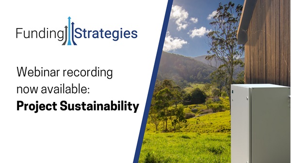 Project Sustainability webinar recording image