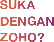 Suka dengan zoho