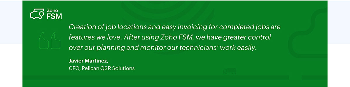 Zoho FSM
