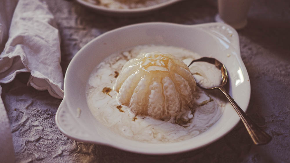 Dinner Party Ready: Sago Pudding with Palm Sugar Syrup!