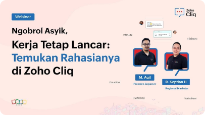 zoho cliq webinar