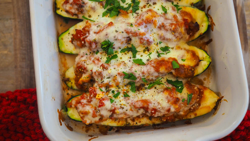 Stuffed Zucchini Boats