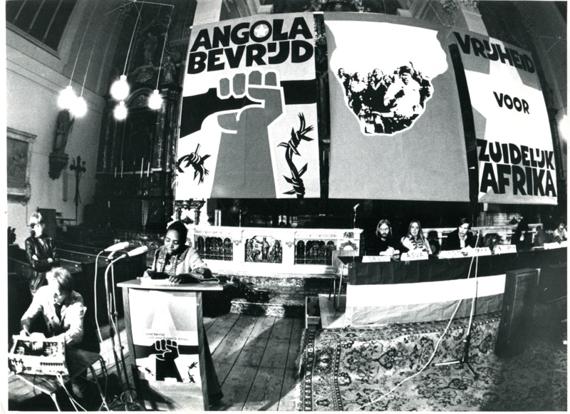 photographs of ANC in Amsterdam during apartheid