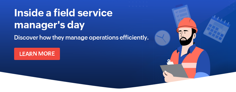 A day in the life of a field service manager