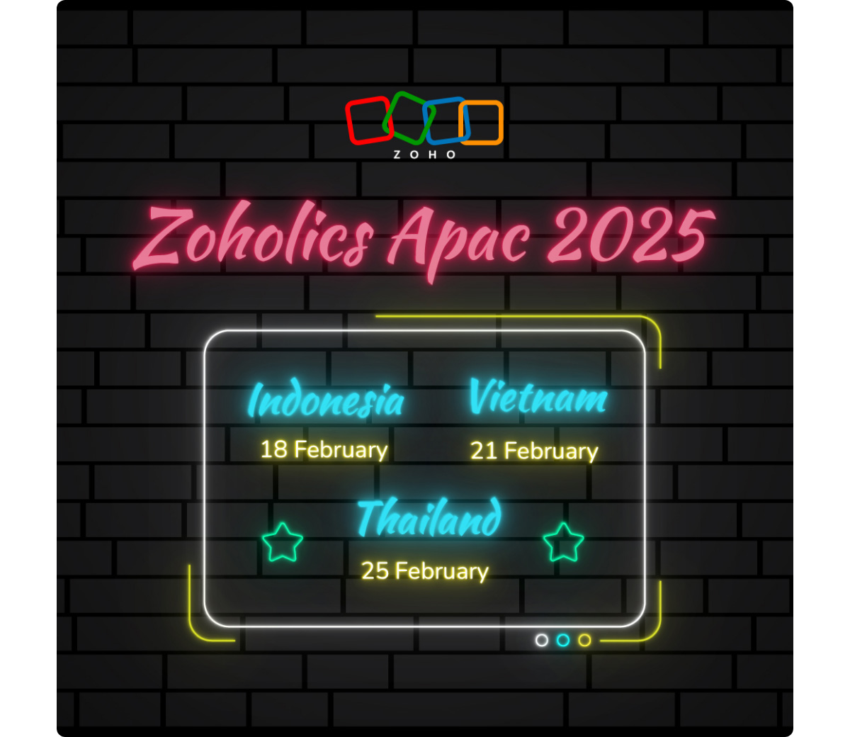 Zoholics Apac 2025