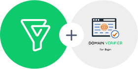 domain verfier for bigin icon