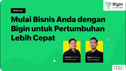 Bigin by Zoho CRM