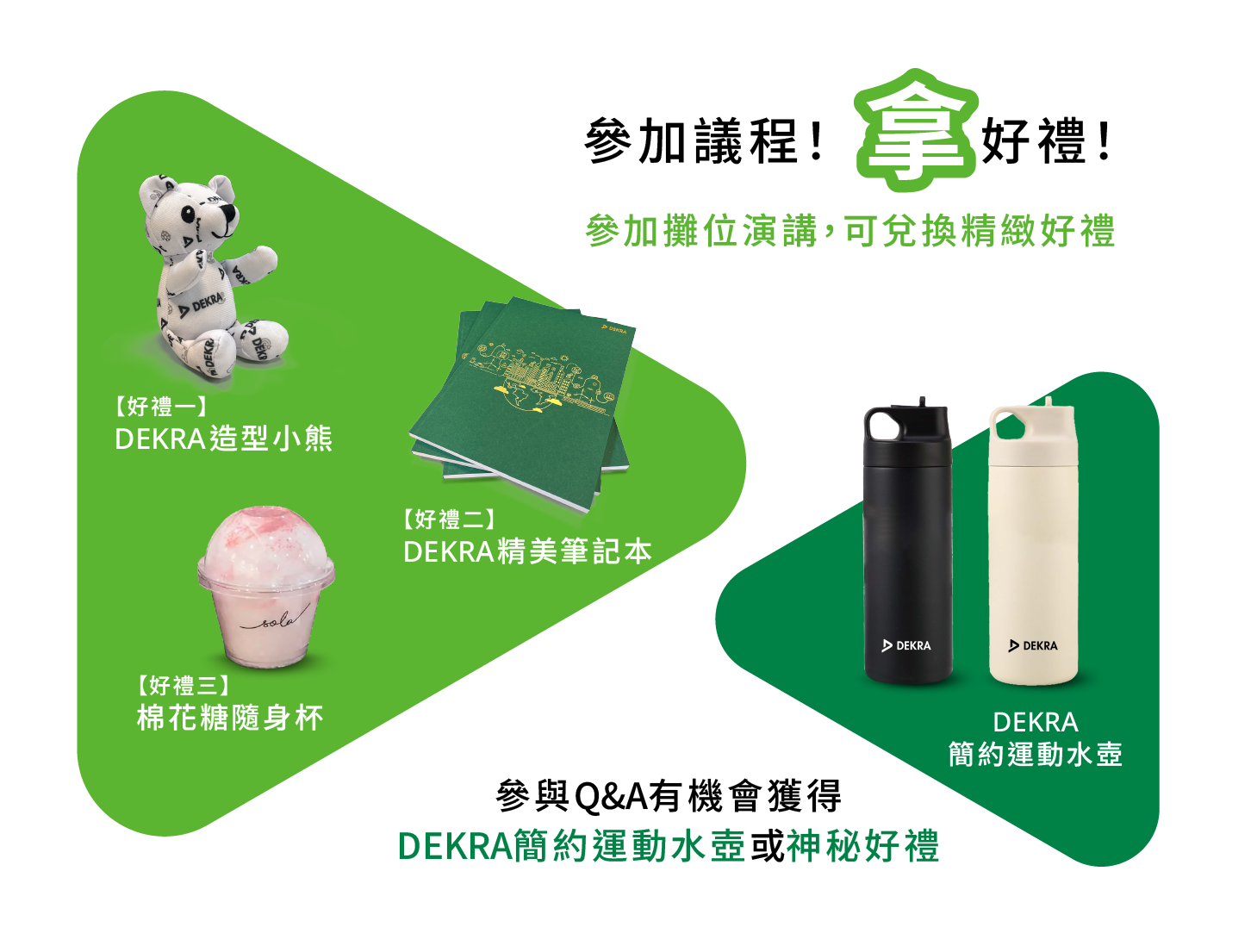參加議程！拿好禮！