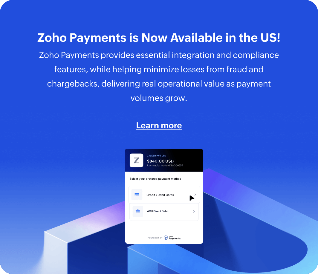 zoho payments images