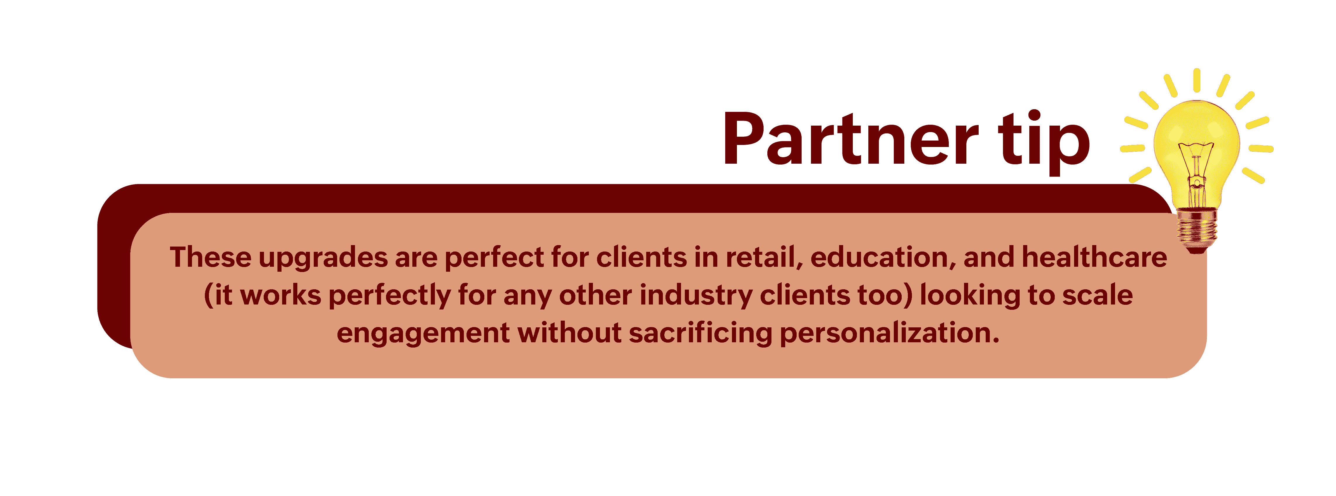 Partner Tips