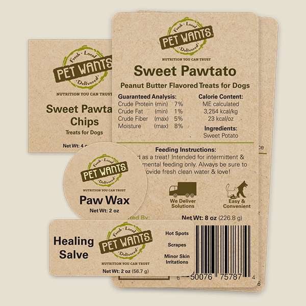 New label pricing