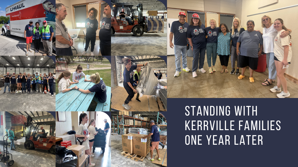 United Rescue Alliance standing with Kerrville families