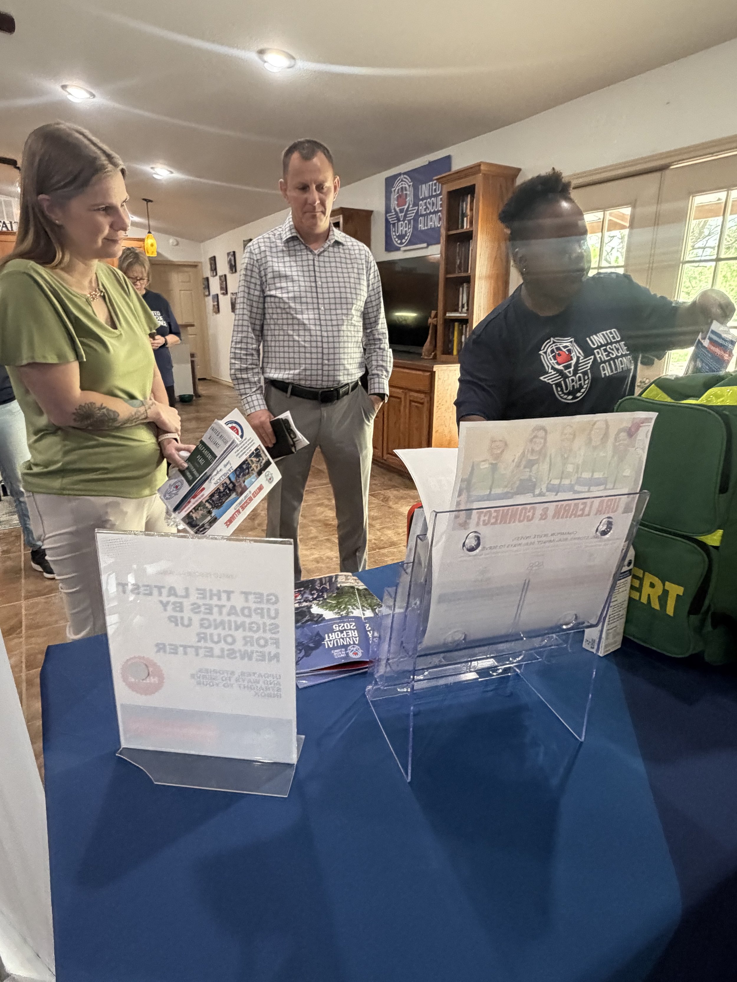 Hendrick Health emergency preparedness leaders visiting Camp Barkeley