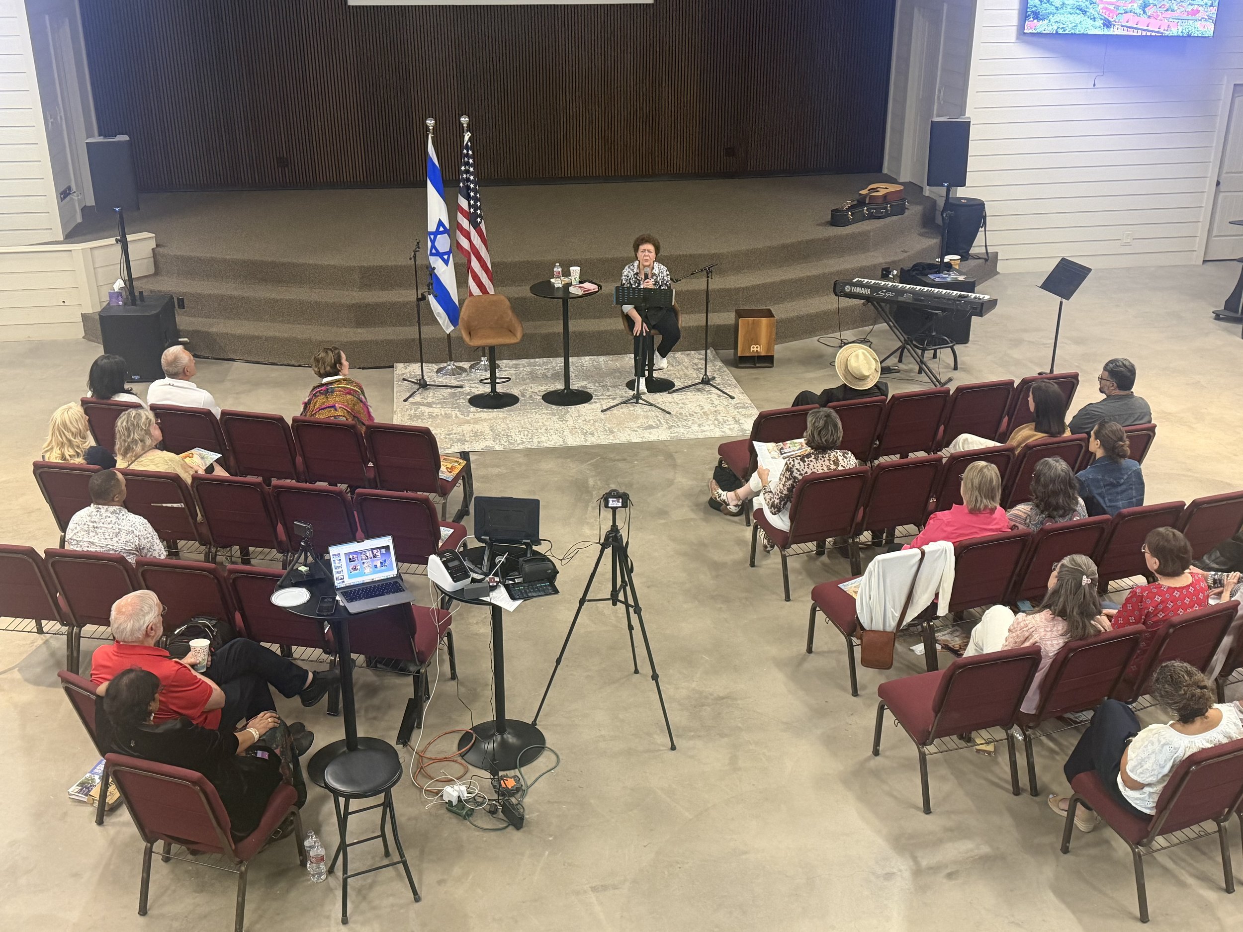 Sharon Saunders event at Camp Barkeley