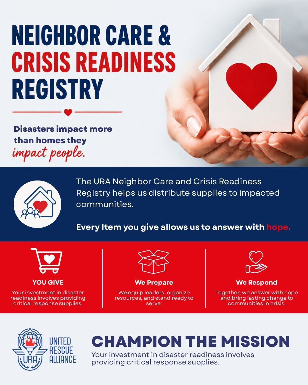 URA Neighbor Care and Crisis Readiness Registry