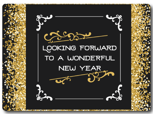 Looking forward to a wonderful new year