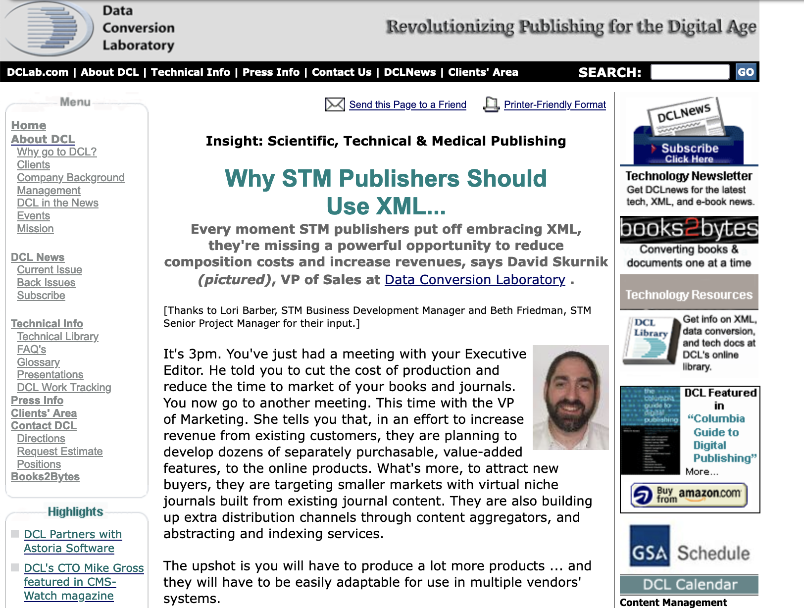 Why STM Publishers Should Use XML