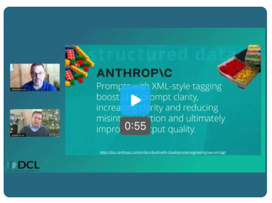 Screenshot of DCL Learning Series video on trustworty AI