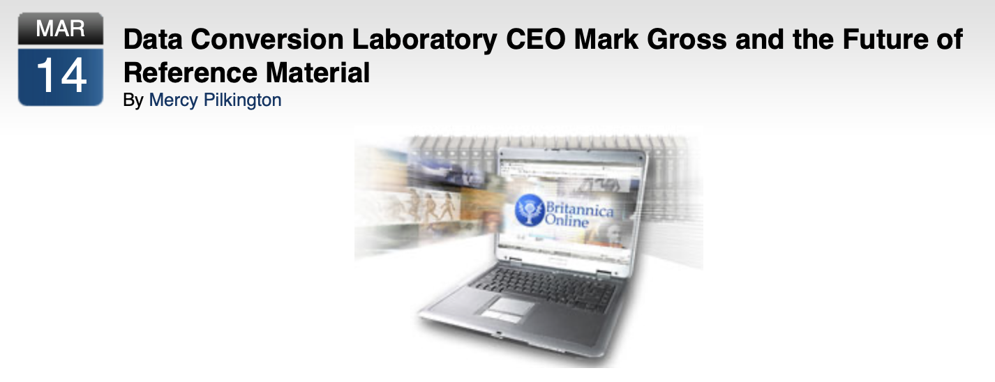 March 14, 2014 - Laptop with Britanica