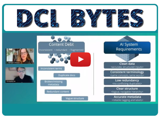 Play button on a screenshot from a DCL video short