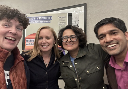 Lorinda Visnick, Lauren Hajjar, Alankrita Pandey and Kartik Trivedi