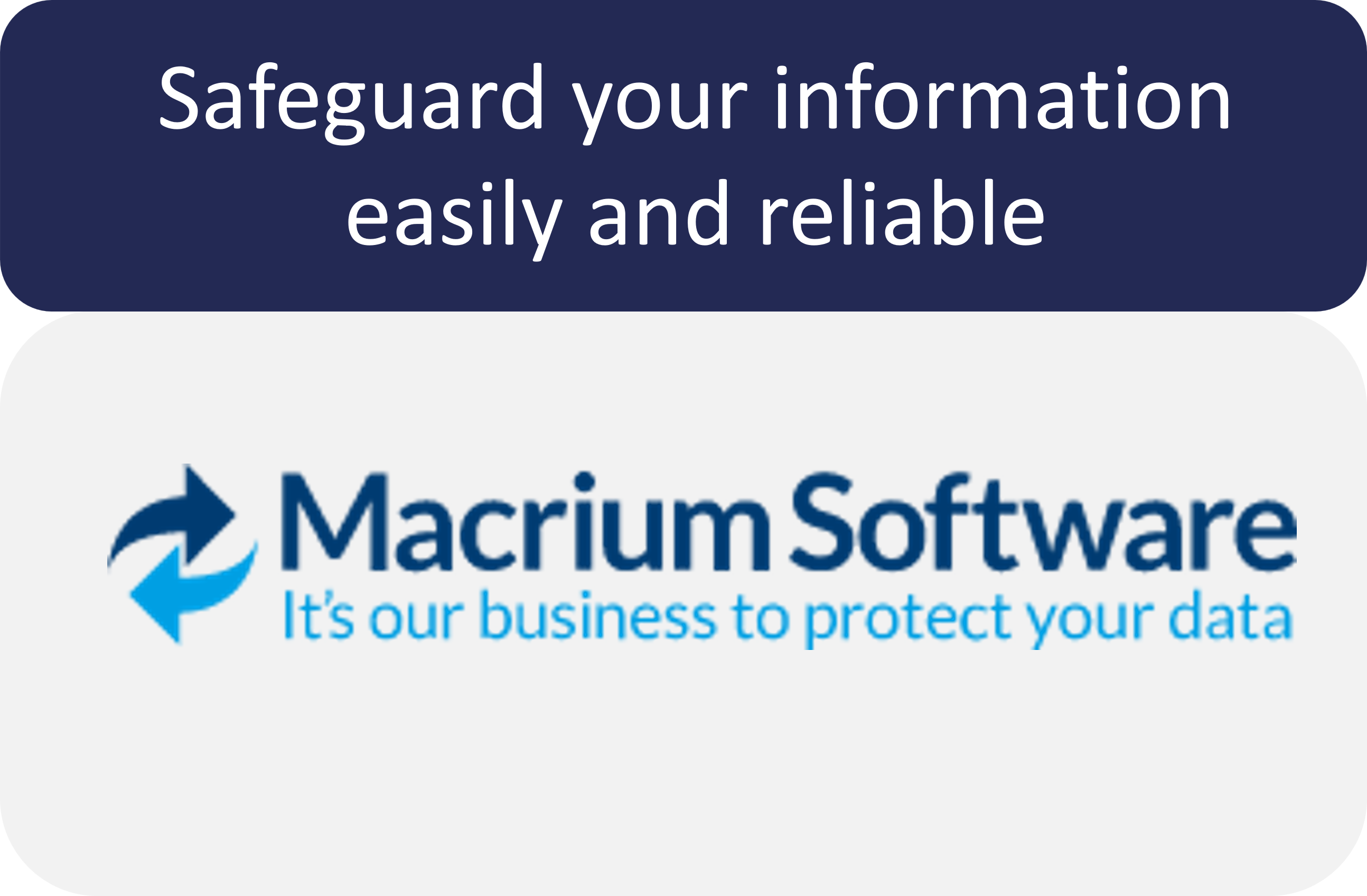 Macrium product pagina