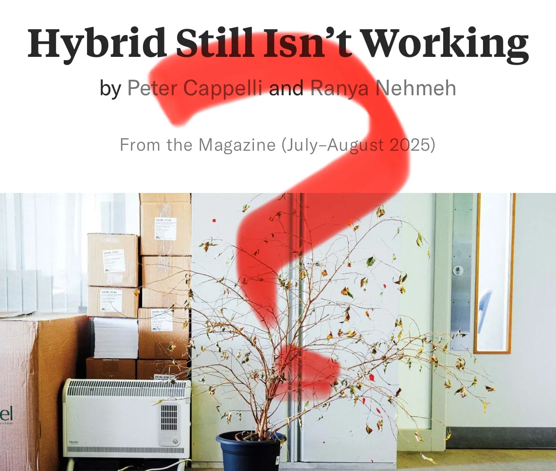 Harvard Business Review Article