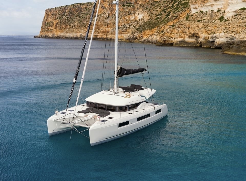 Featuring a 2022 Lagoon 50 located in Mexico. Inquire for this preowned Lagoon Catamaran Today