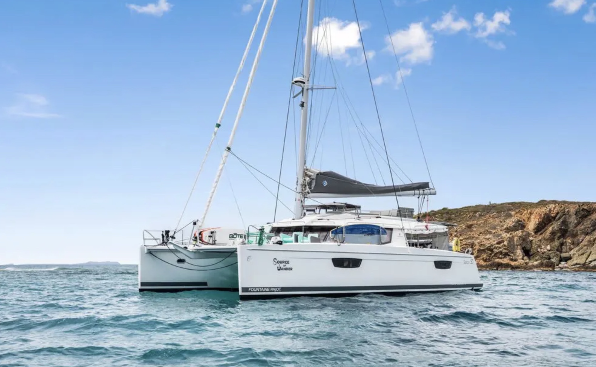 A meticulously refitted cruising catamaran