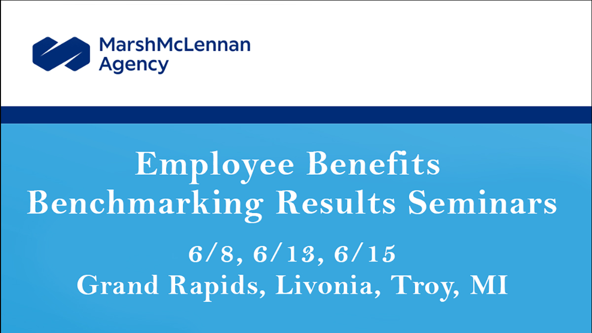 Employee Benefits Benchmarking Results Seminars